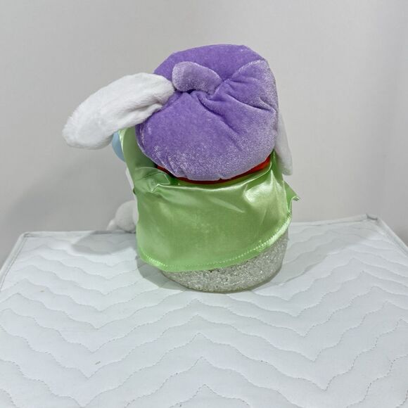 Avon 2008 Easter Bunny Melted Plastic Color Changing Egg Painter Shelf Sitter - Picture 6 of 17